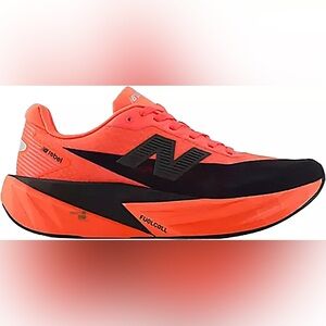 Men’s- New Balance FuelCell Rebel v5 Sneakers - Bright red and Black- size 8